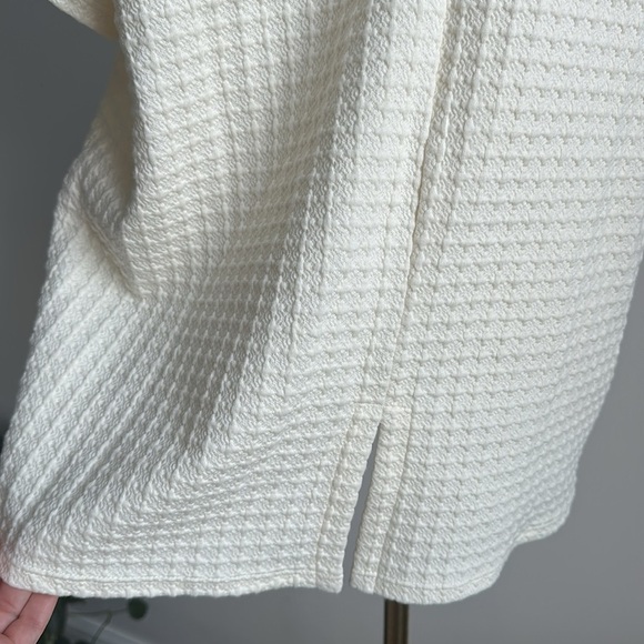 NWT‎ W5 Anthropologie Women’s Butter Yellow Coastal Grandma Relaxed Boxy Top XL - Picture 4 of 8